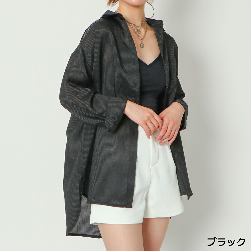 新色登場】ストライプシアーシャツ | GORGE