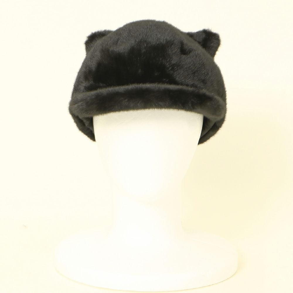 しっぽ付きネコ耳ファーCAP | GORGE