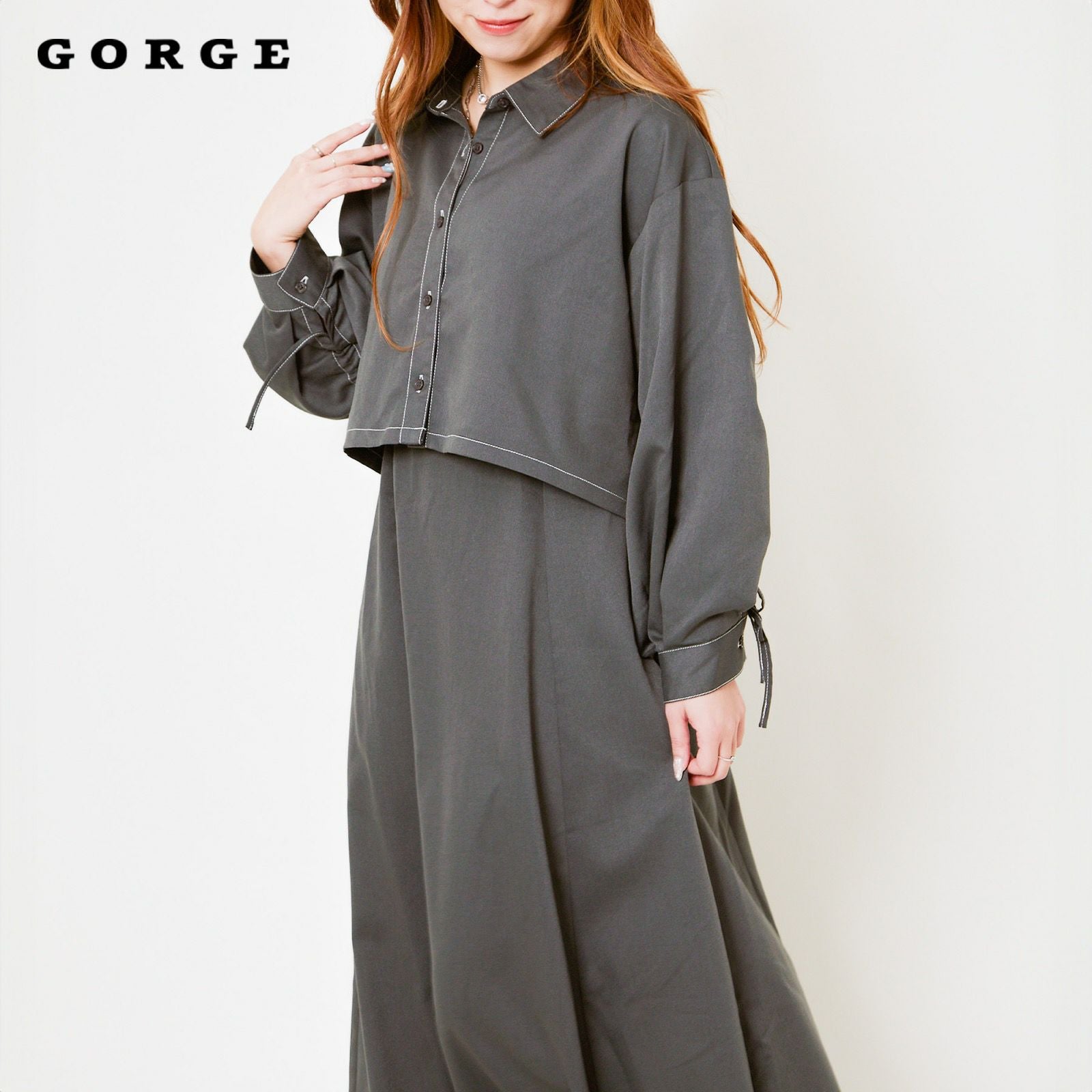 シャツセットワンピース | GORGE