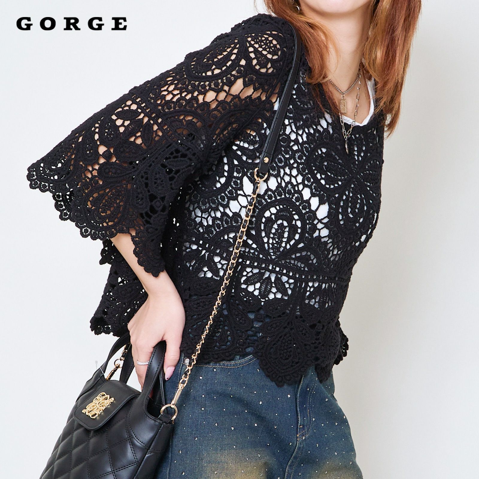カギバリクロシェプルオーバー | GORGE