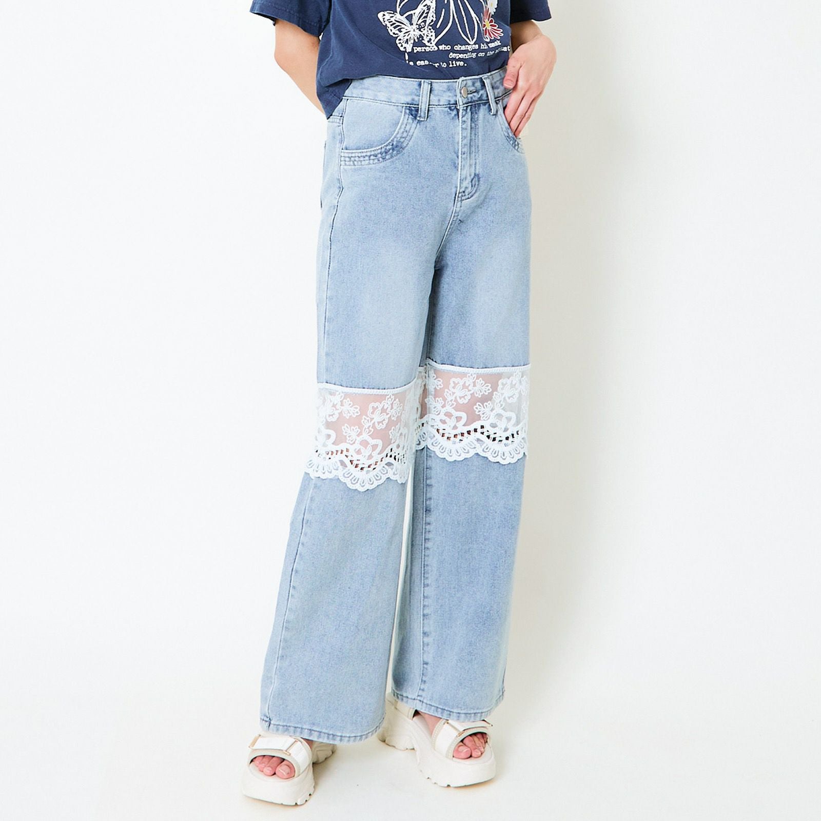【新品・未使用】MAISONMAVERICKPRESENTS レースワイドデニム 000000006377-21.jpg?size=l&w=