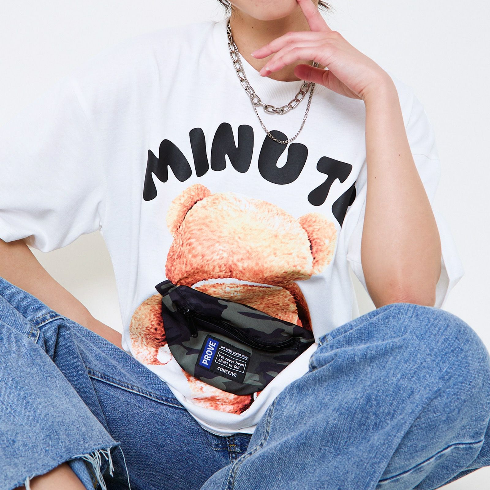 くまさん　レディース　BLK M くまニット | VOLCAN&APHRODITE 公式通販