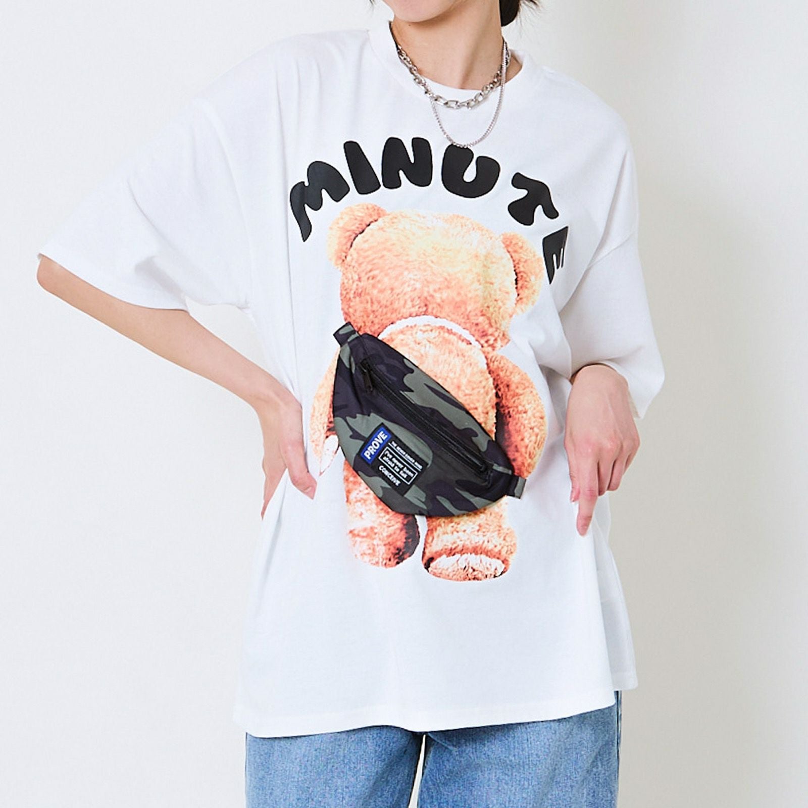 BAGつきクマTシャツ | GORGE