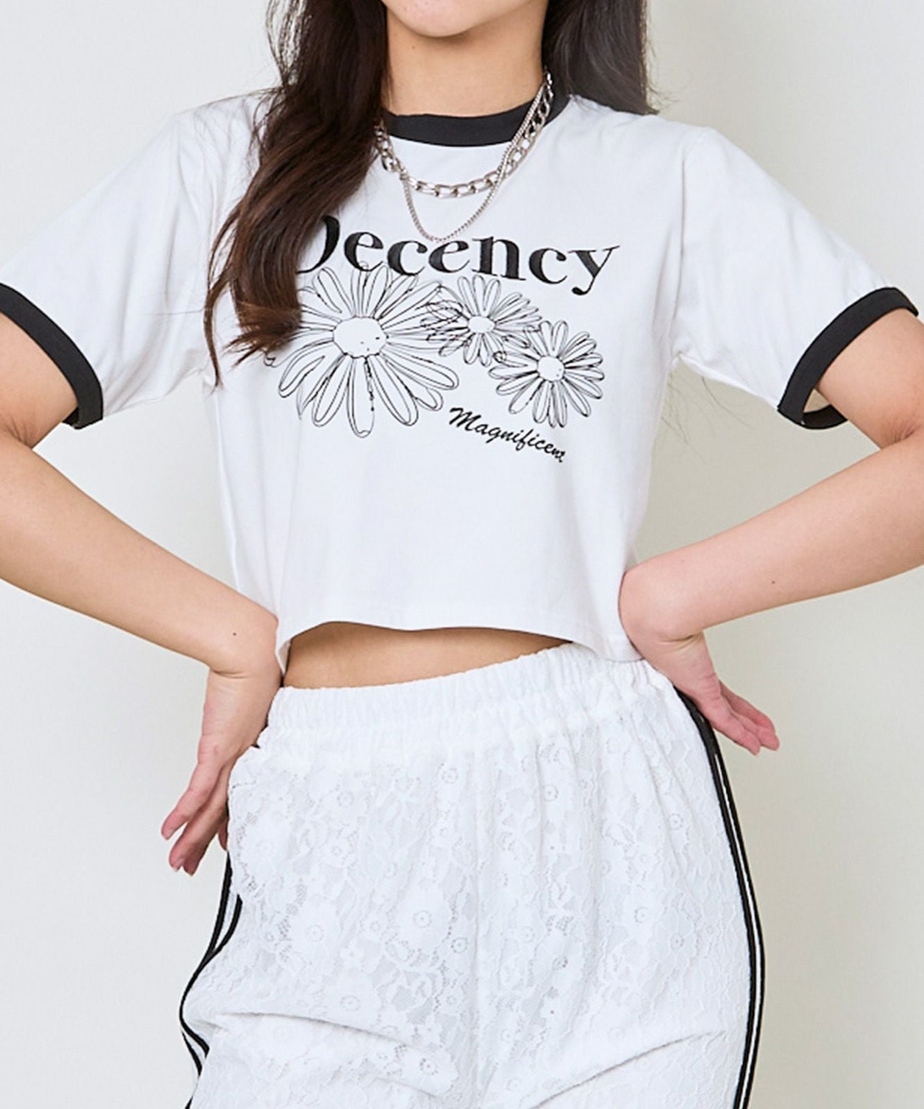 配色フラワータンタケTシャツ | GORGE