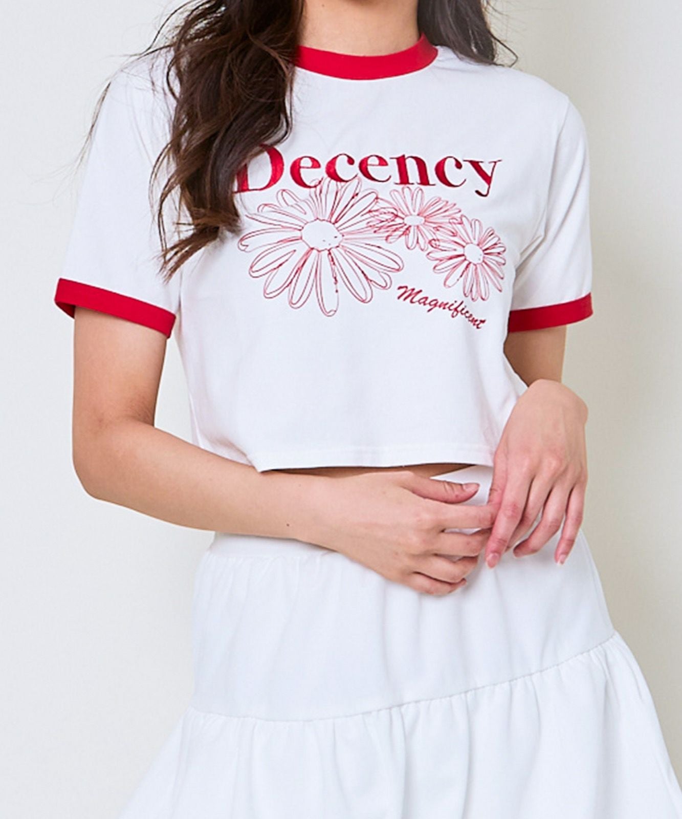 配色フラワータンタケTシャツ | GORGE