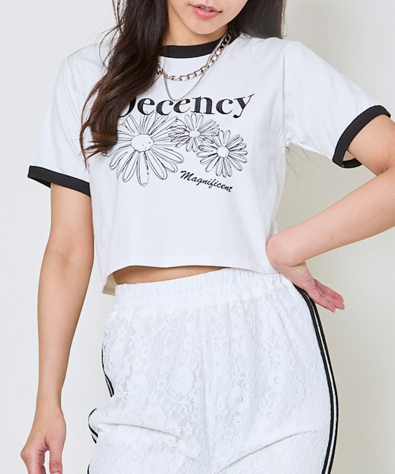 配色フラワータンタケTシャツ | GORGE
