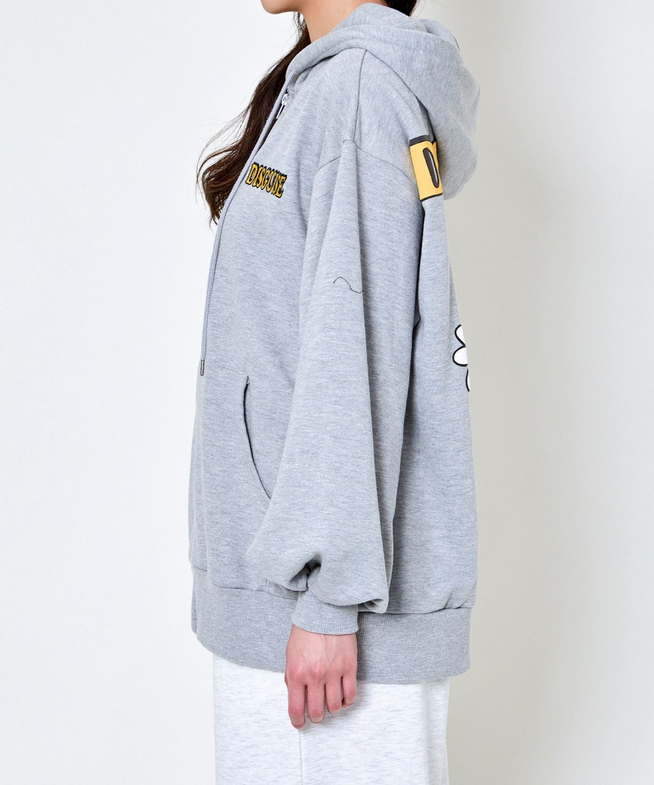 バックロゴ×花柄プリント》ZIPパーカー/ゆるカワ抜け感◎ | GORGE バックロゴ×花柄プリント》ZIPパーカー/ゆるカワ抜け感◎ | GORGE
