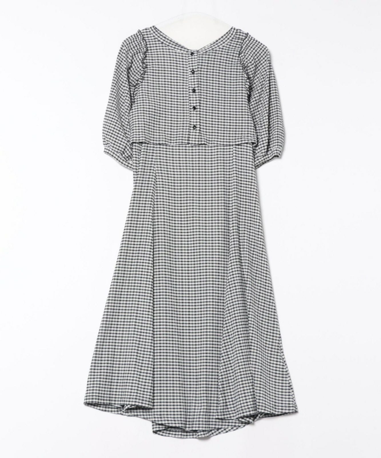かぐれ　2wayドットワンピース　サイズ1 かぐれ（カグレ）の「『2サイズ展開』ドット2WAYワンピース