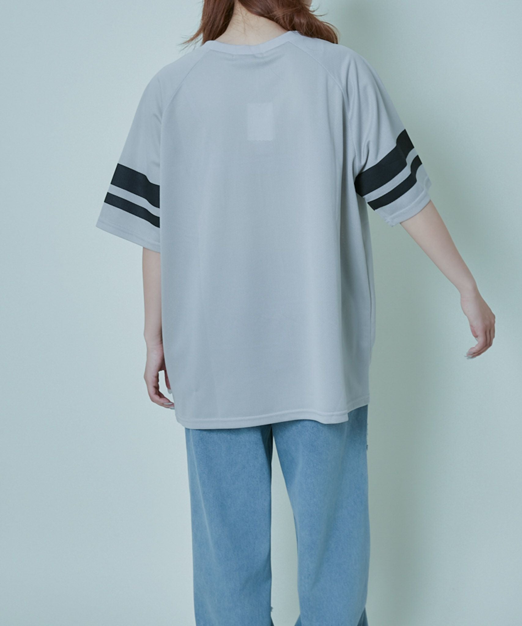 メッシュ×BIGロゴ》ナンバリングTシャツ／カジュアルストリート | GORGE