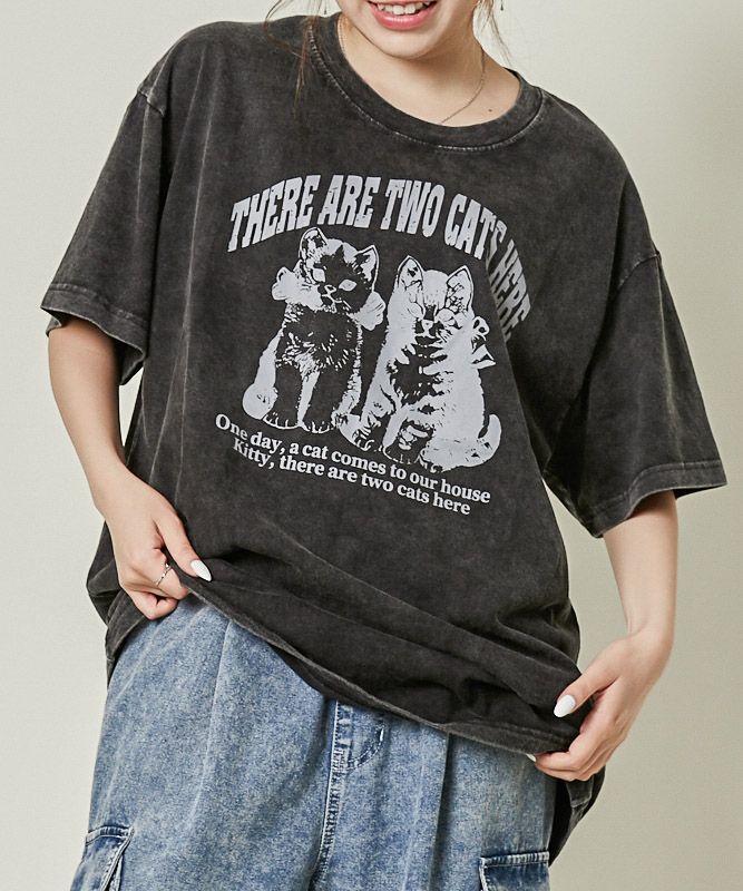 ピグメント加工×ルーズ感》ヴィンテージ風Tシャツ | GORGE