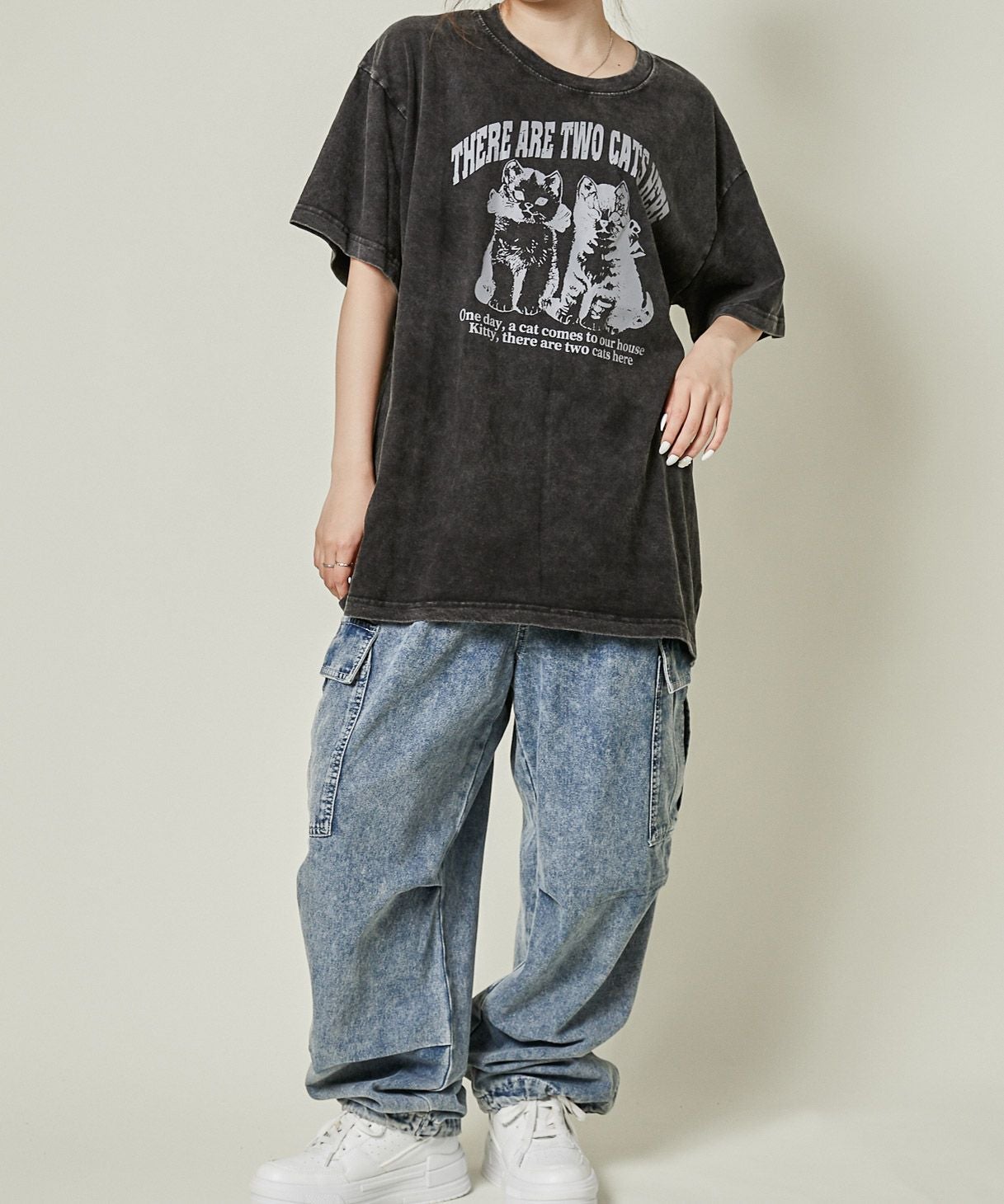 ピグメント加工×ルーズ感》ヴィンテージ風Tシャツ | GORGE