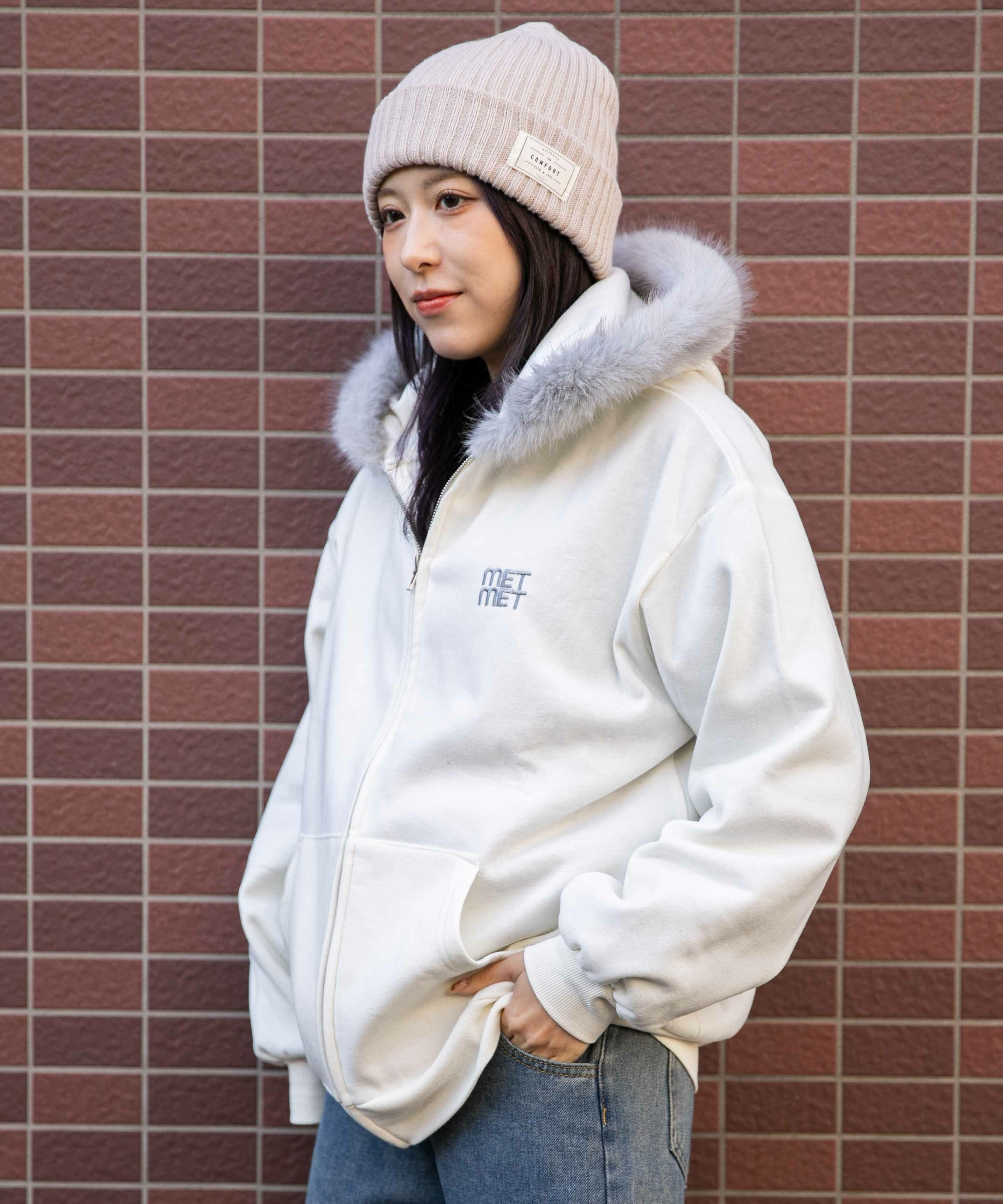 ファーフード×裏起毛》レディース ジップパーカー カジュアル 秋冬 | GORGE ファーフード×裏起毛》レディース ジップパーカー カジュアル 秋冬 | GORGE