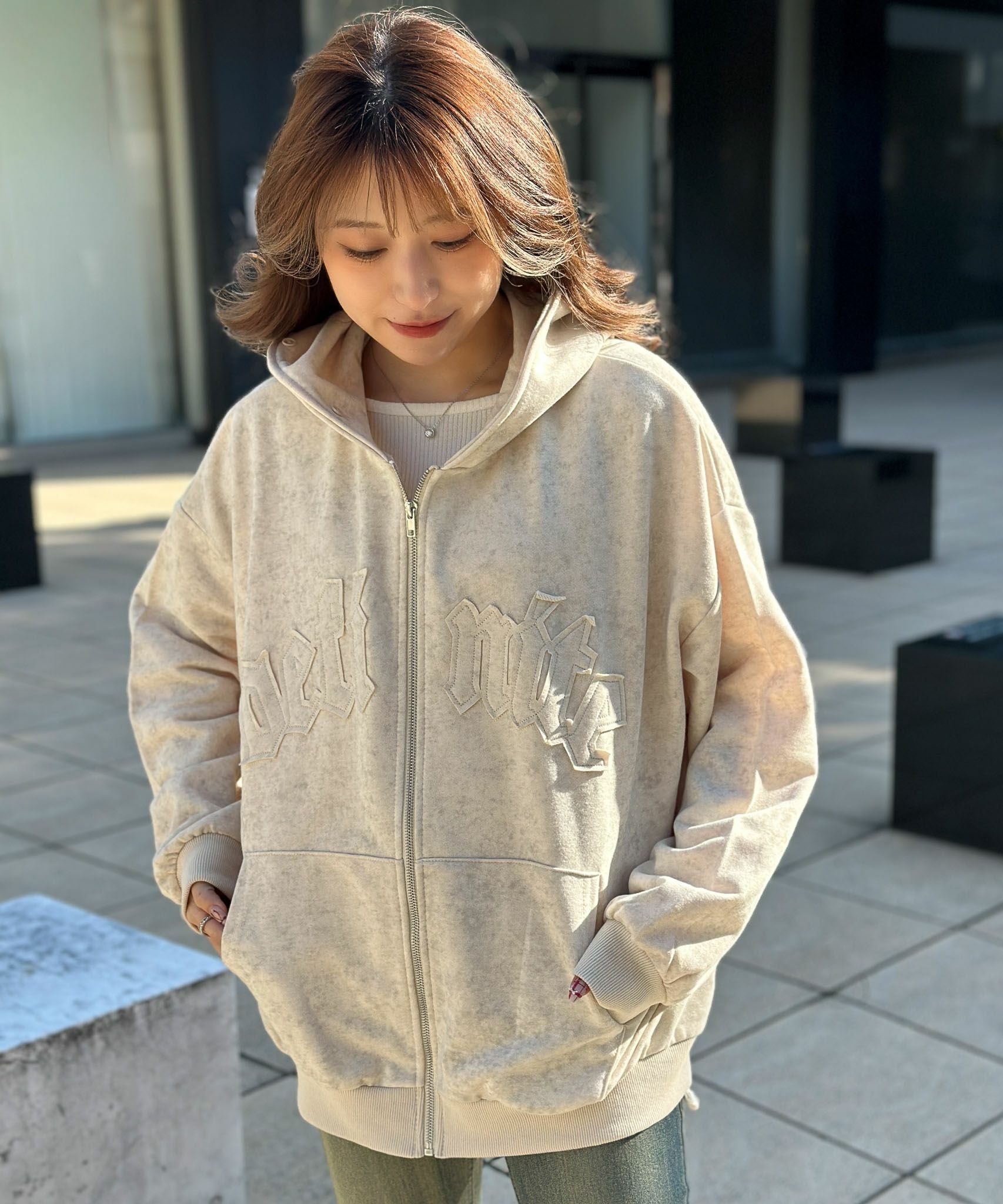 Traditional Weatherwear BIG HOODSLITパーカー 裏起毛BIGシルエットスウェットパーカー[pm226] | レディース