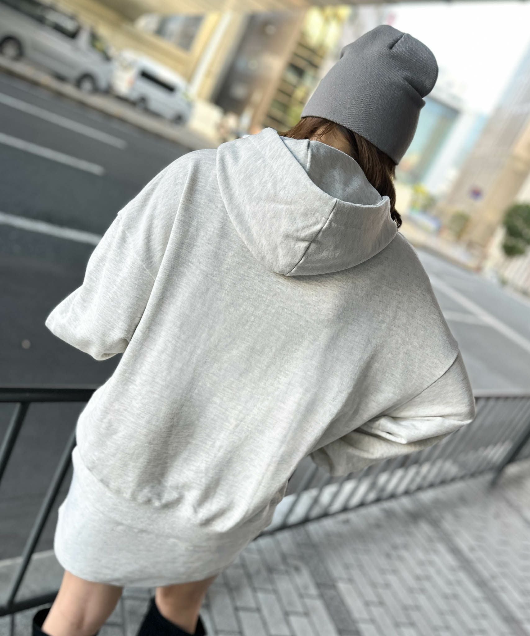 USAロゴ×星条旗袖刺繍》裏毛ZIPパーカー／秋冬春 セットアップ可