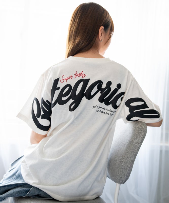 発泡バックロゴ×刺繍ロゴ》Tシャツ／ストリート／春夏／全3色 | GORGE
