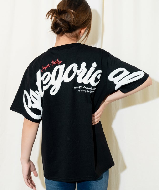 発泡バックロゴ×刺繍ロゴ》Tシャツ／ストリート／春夏／全3色 | GORGE