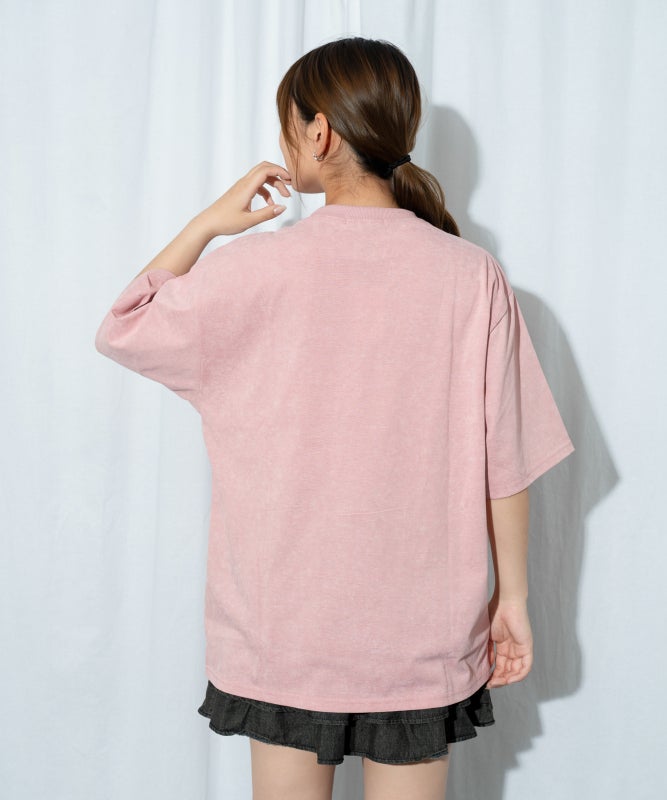 カレッジロゴワッペン》BIG Tシャツ／ストリート×Y2K／春夏／全