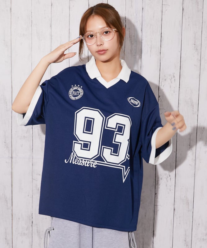 ナンバリング・刺しゅう入り》ユニフォームTシャツ／ストリート